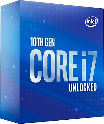 Intel - Core I7-10700k 10th Generation 8-core - 16-thread - 3.8 Ghz (5.1 Ghz ...